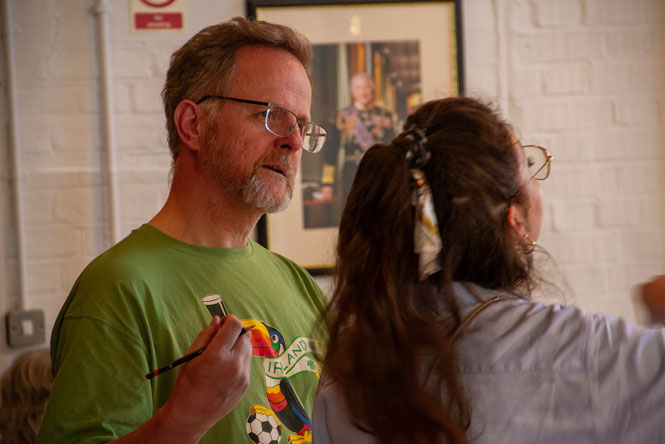 Richard Gun Cuninghame and Valeria Perboni